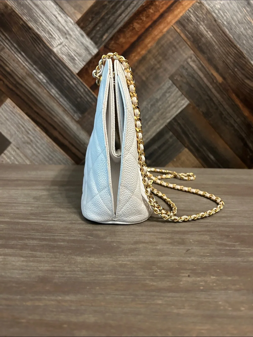 Vintage Chanel Petite Shopping Tote
